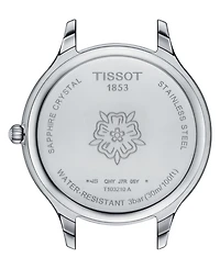 Tissot Women's Swiss Bella Ora Blue Leather Strap Watch 38mm