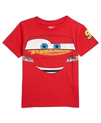 Disney Boys Pixar Cars Lightning McQueen Tow Mator 3 Pack T-Shirts