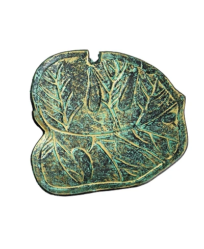 Nearly Natural 10in. Leaf Shaped Decorative Accent Tray