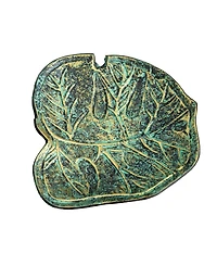 Nearly Natural 10in. Leaf Shaped Decorative Accent Tray
