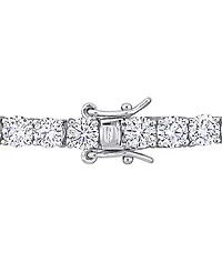 Moissanite Classic Tennis Bracelet (9-1/2 ct. t.w.) in Sterling Silver