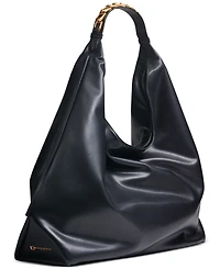 Donna Karan New York Bellmore Extra Large Hobo With Bezel Strap