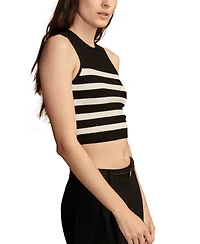 Lucky Brand Women's Striped Sweater-Knit Tank