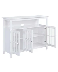 Convenience Concepts 47.75" Big Sur Deluxe Tv Stand with Cabinets and Shelf
