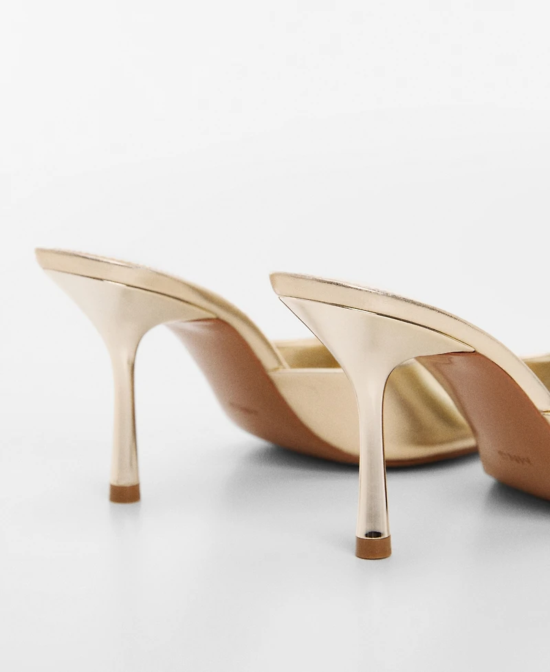 Mango Women's Heel Non-Structured Sandals