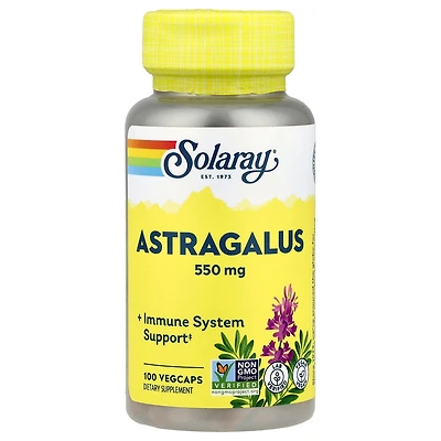 Solaray Astragalus 550 mg - 100 VegCaps
