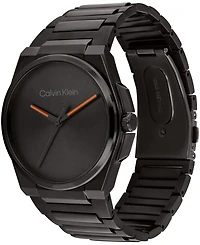 Calvin Klein Men's Meta-Minimal Black Stainless Steel Watch 41mm