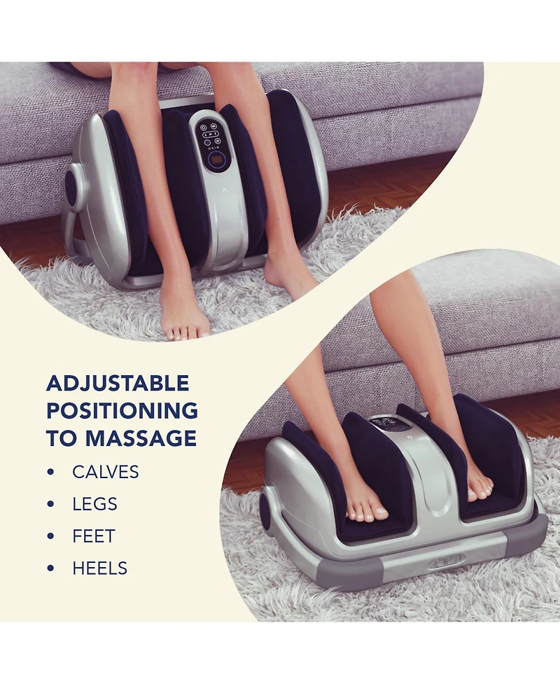 Miko Shiatsu Foot, Calf, and Ankle Massager with Heat