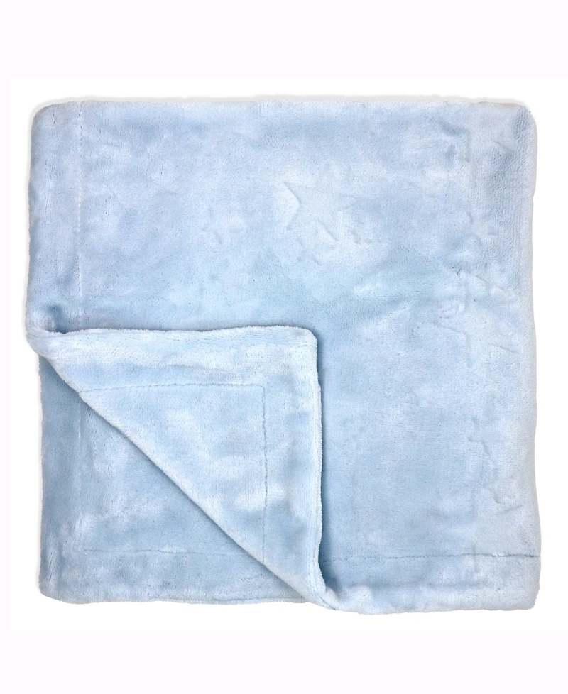 Amor Bebe Baby Boys Luxury Sculpted Fleece Blanket