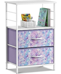 Sorbus End Table with 2 Drawers