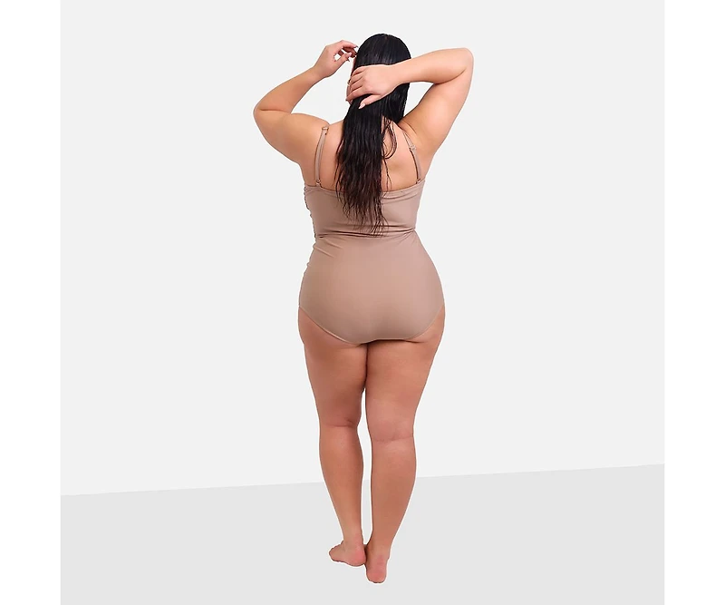 Rebdolls Plus Size Amara Drawstring Cut Out Swimsuit