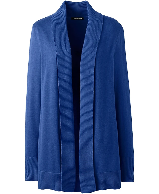 Cardigan Sweaters Lands End Open Cardigan Lands' End Women's
