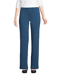 Lands' End Women's Tall Starfish Mid Rise Straight Leg Pants