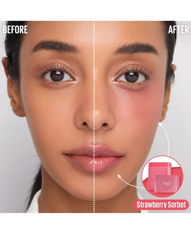 Kaja Dewy Bar Blush & Lip Balm