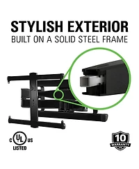 Sanus VLF728-B2 Large Full-Motion Tv Mount