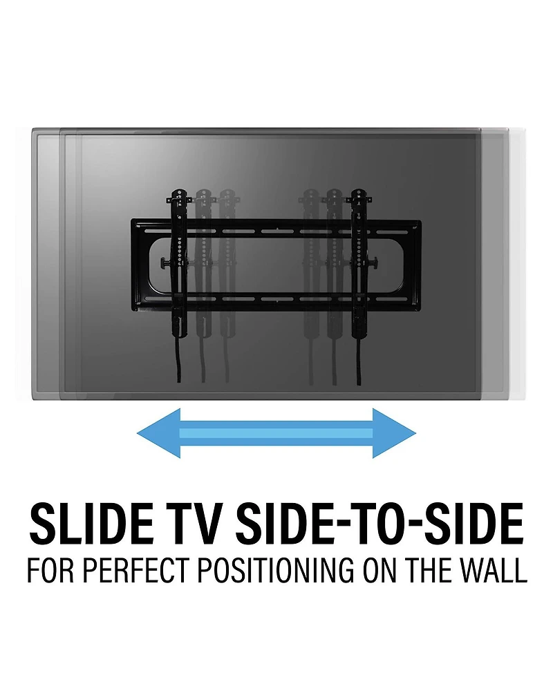 Sanus VODLT1-B2 Premium Large Outdoor Tilt Mount with Corrosion Resistant Coating & Stainless-Steel Hardware for 37"-95" TVs