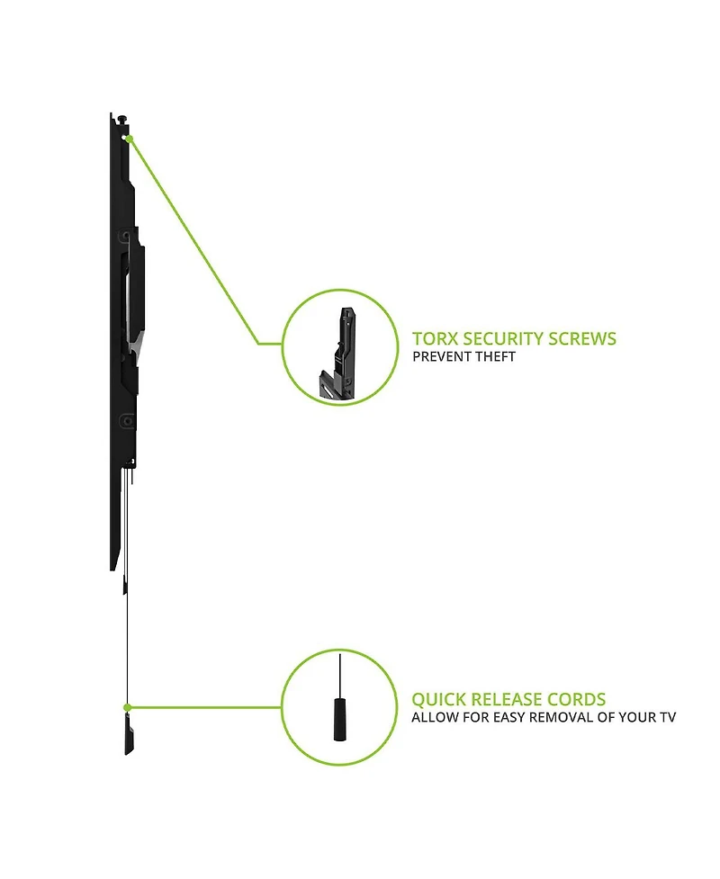 Kanto PF400 Low Profile Wall Mount for 40" - 90" Tv