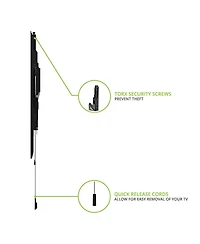Kanto PF400 Low Profile Wall Mount for 40" - 90" Tv