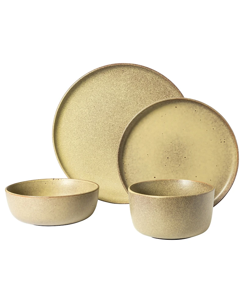 Gibson Elite James Street Reactive 16 Pc. Dinnerware Set, Service for 4