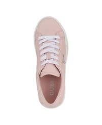 Guess Women's Tesie Tread Bottom Platform Lace Up Sneakers