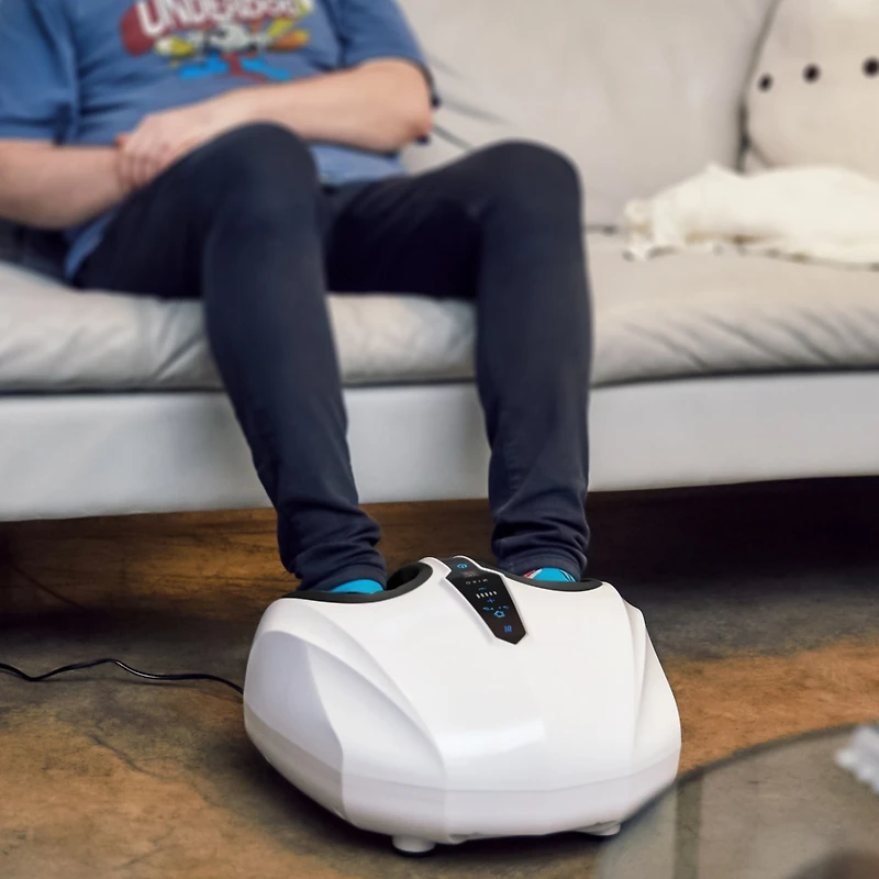Miko Shiatsu Foot Massager Machine with Kneading and Switchable Heat