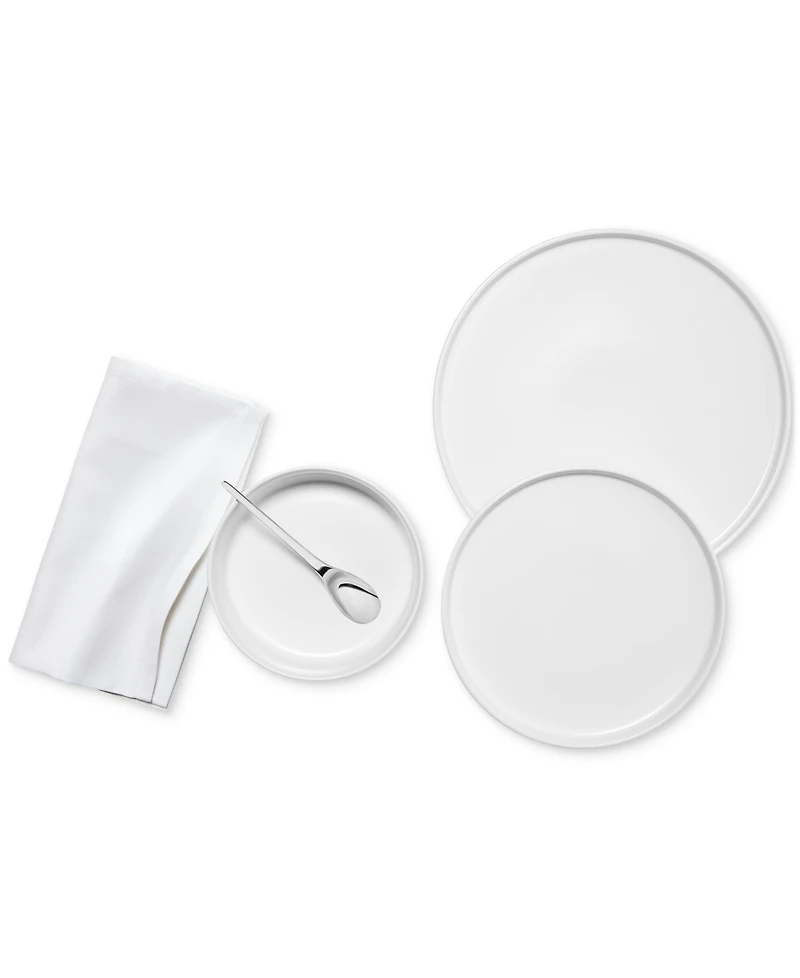 The Cellar Aaden Matte Stackable 12-Pc. Dinnerware Set Service for 4, Exclusively at Macy's