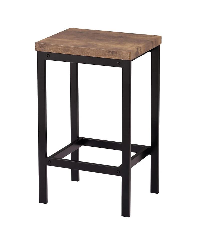 Simplie Fun Counter Height Extra Long Dining Table Set With 3 Stools Pub Kitchen Set Side Table With Foot