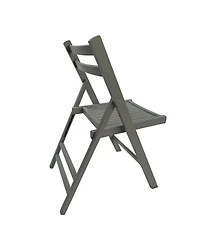 Furniture Slatted Wood Folding Special Event Chair, Set Of 4, Folding Chair, Foldable