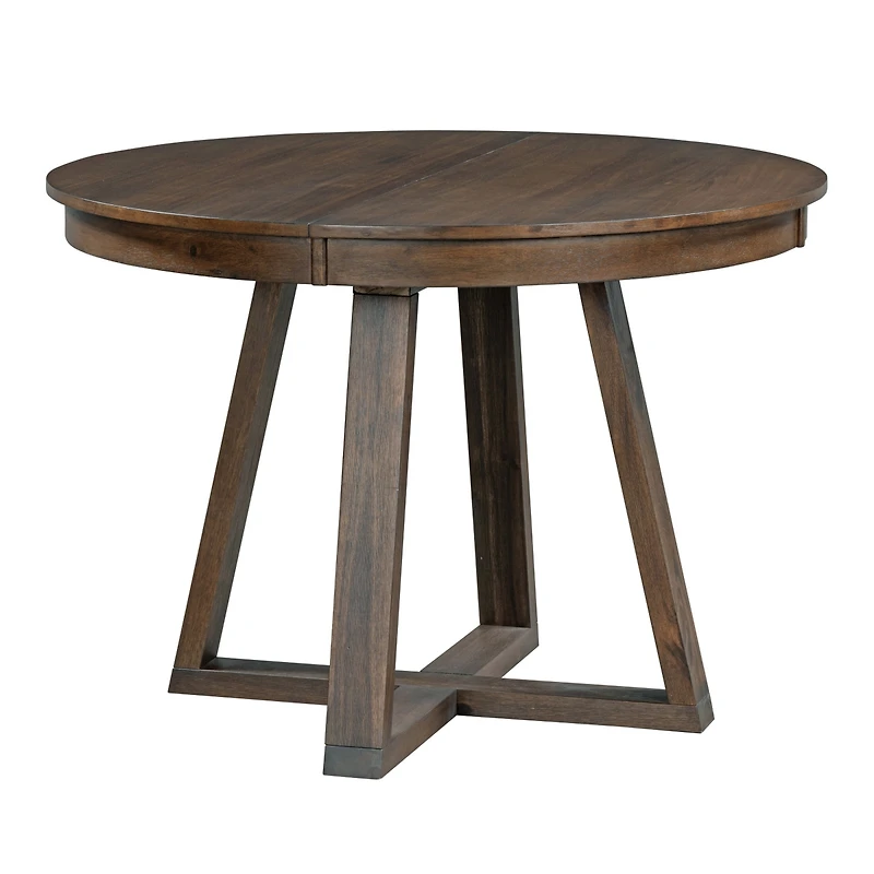 Streamdale Retro 5-Piece Dining Set with Round Table and Chairs