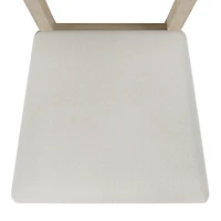 6-Piece Modern Dining Set with Long Bench