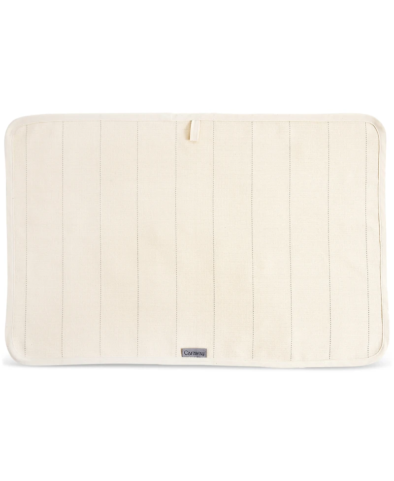 Caraway 3-Piece Cotton Solid-Color Kitchen Towel Set