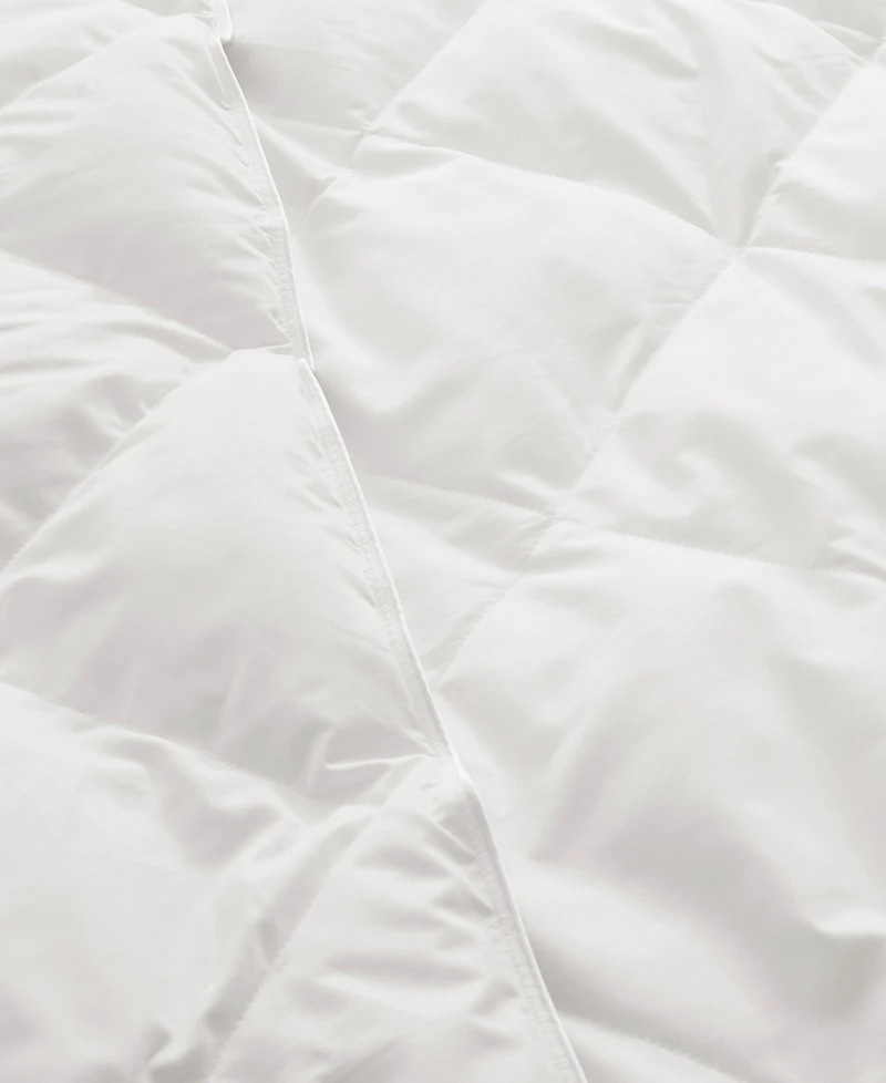 Unikome Lightweight White Goose Down Feather Fiber Comforter