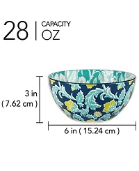 Certified International Tapestry All Purpose Bowls, Set of 6