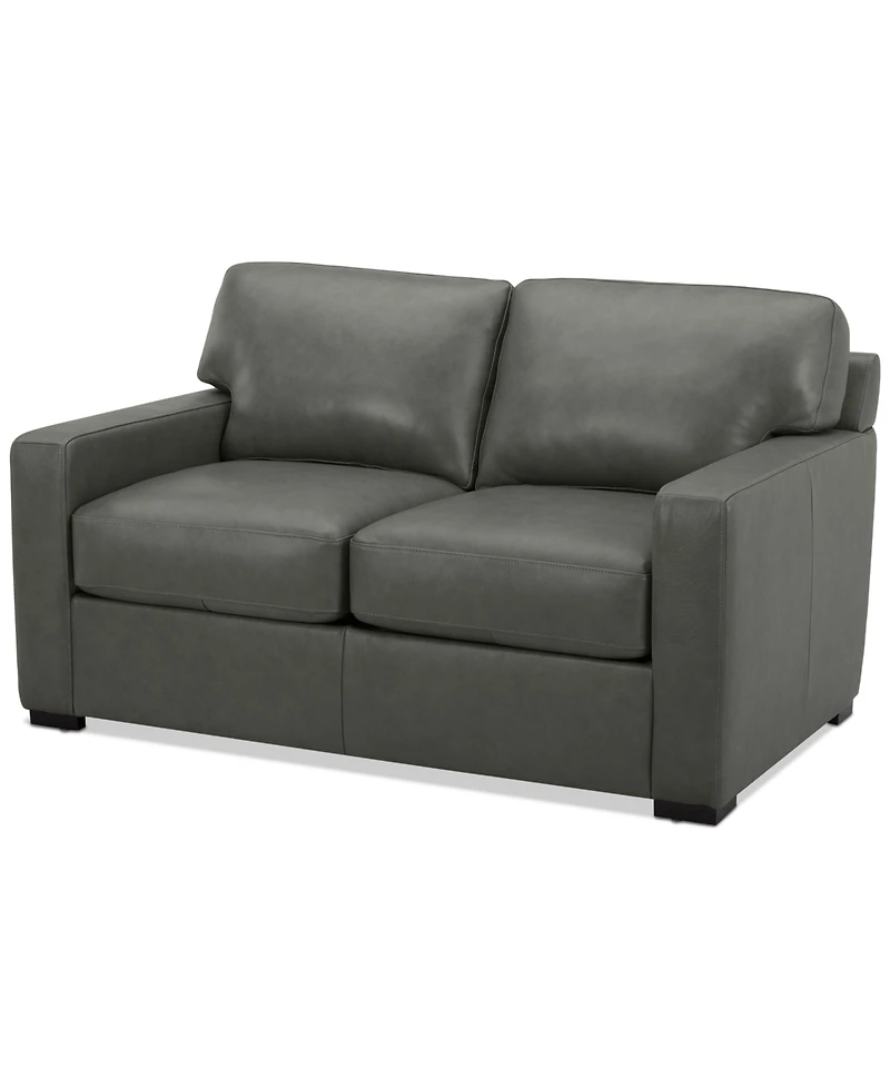 Radley 61" Leather Loveseat, Created for Macy's