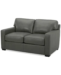 Radley 61" Leather Loveseat, Created for Macy's