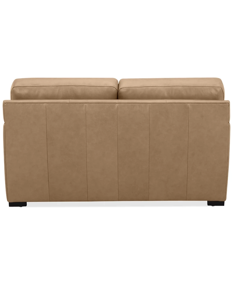 Radley 61" Leather Loveseat, Created for Macy's