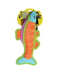DuraForce Fish Durable Plush Squeaky Dog Toy