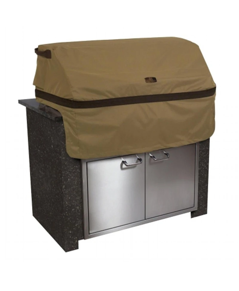 Classic Accessories Hickory Heavy-duty Built In Barbeque Grill Top Cover - X-Small