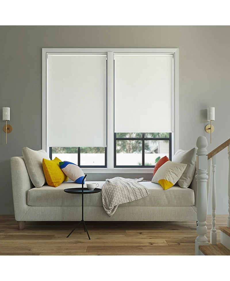 Langley Textured 100% Blackout Cordless Roller Shade