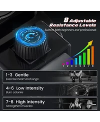 Black Adjustable Oxygen Resistance of Folding Magnetic Rowing