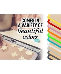 (2 Pack) Silicone Baking Mat Sheet Set - Reusable Baking Mat Nonstick