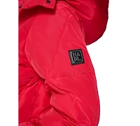 Karl Lagerfeld Paris Women's Hooded Puffer Coat