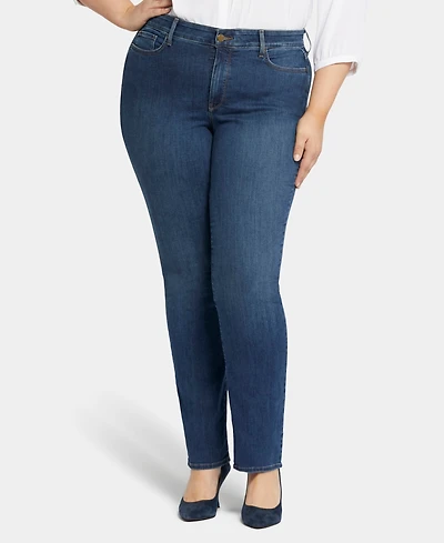 Nydj Plus Marilyn Straight Leg Jeans
