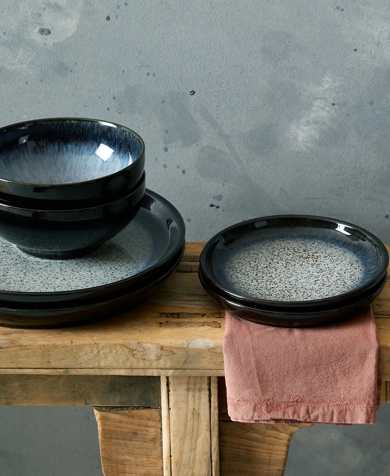 Denby Halo Coupe Small Plates, Set of 4