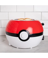 Uncanny Brands Pokemon Pokeball Halo Toaster – Toasts a Pokeball On Your Bread
