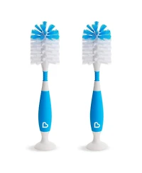 Munchkin Bristle Bottle Brush, Blue, 2 Pack