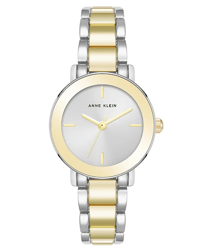 Anne Klein Women's Quartz Two-Tone Alloy Bracelet Watch