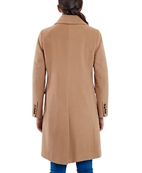 Anne Klein Women's Collared Button-Front Walker Coat