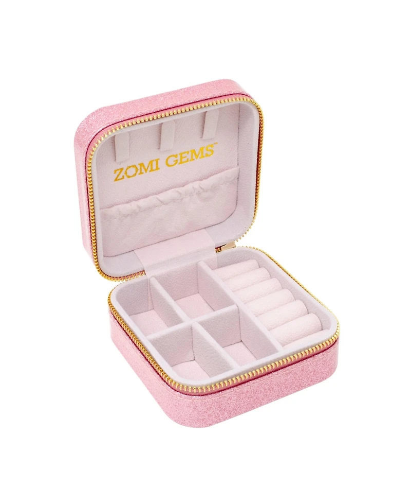Tiny Treats + Zomi Gems Girls Happy Face Sparkle Jewelry Box