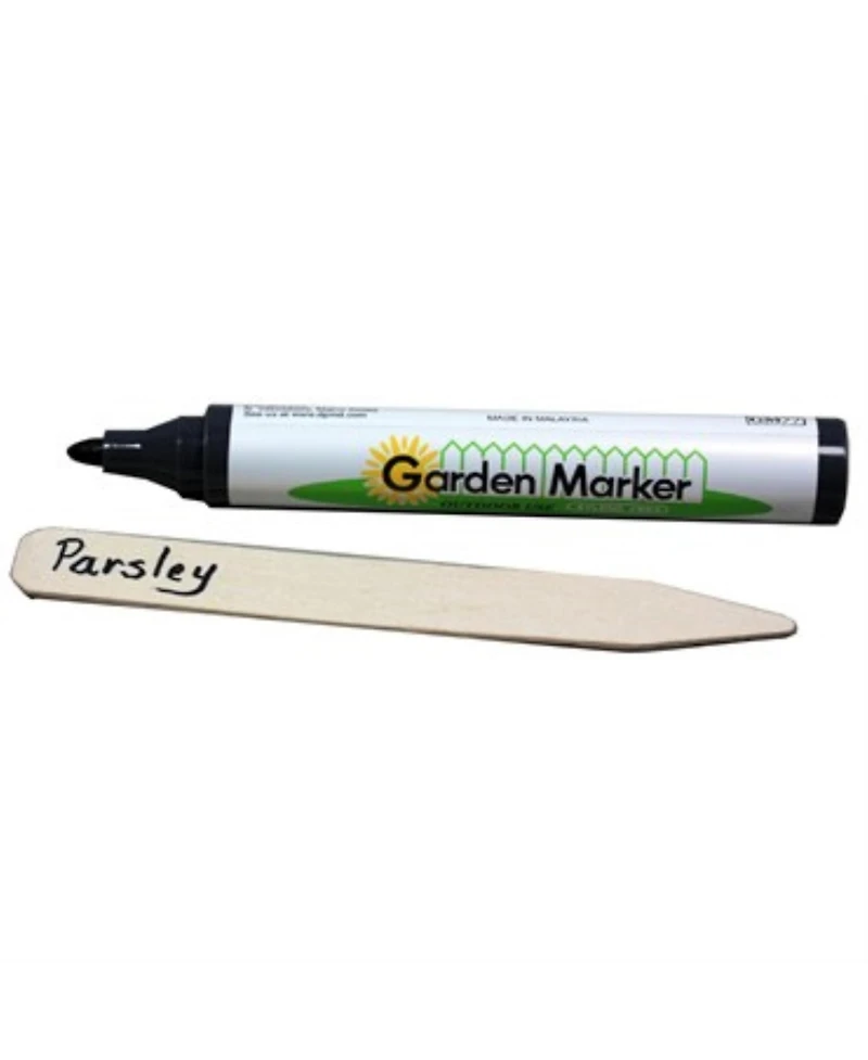 Dp Industries Clip Strip Garden Marker Pen, Black, 1.2mm Tip